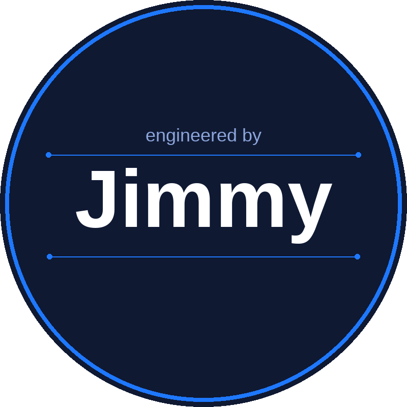 Engineered by Jimmy logo